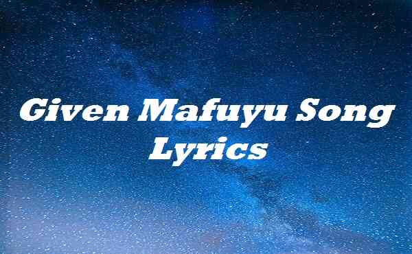 Given Mafuyu Song Lyrics