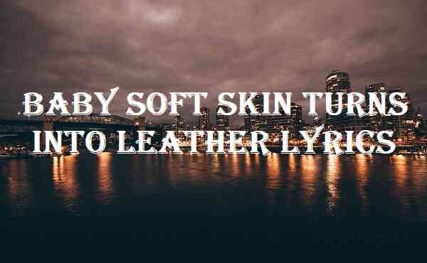 Baby Soft Skin Turns Into Leather Lyrics